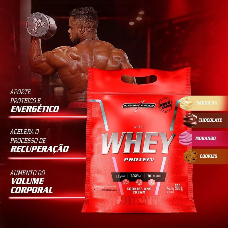 Nutri Whey 900g (refil) - Integralmédica