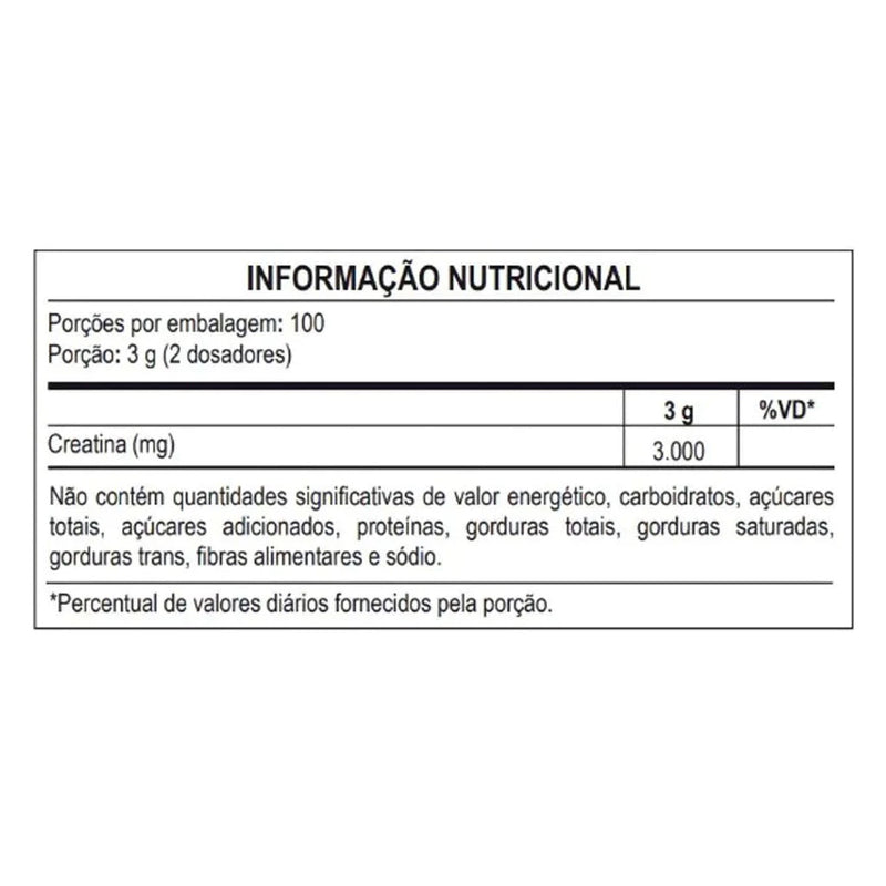 Creatina Probiotica 100% PURA Monohidratada 300g